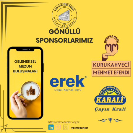 GÖNÜLLÜ SPONSORLARIMIZ
